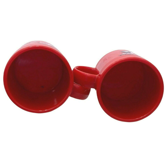 Vintage Sea World Mug Shamu Orca Penguin Sea Lion Logo Red Plastic Kid's Cup - Picture 8 of 8